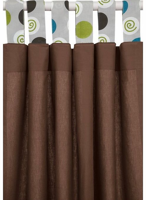 Tab Top Curtain-Candy Swirl (2014) CS-CURT