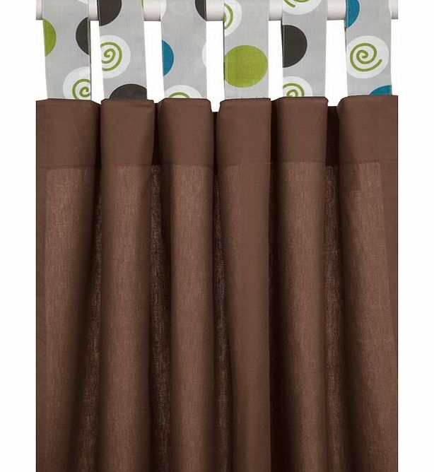 baroo Tab Top Curtain-Candy Swirl (New 2015)