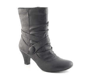 Barratts Ankle Boot With Strap Trim - Size 10