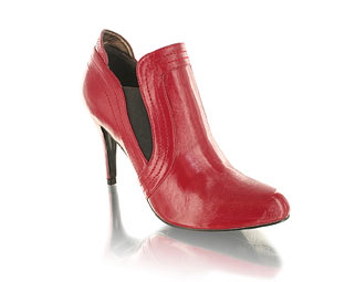 Barratts Blink Gorgeous Pull On Patent Shoe Boot