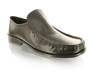 Charming Loafer with Metal Detail - Size 13 - 14
