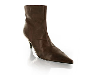 Barratts Chic Pleat Detail Ankle Boot- Size 1-2