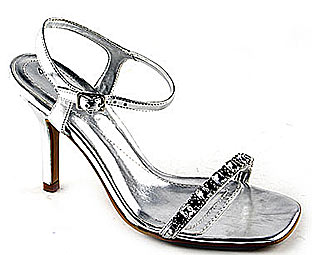 Barratts Classy Diamante Strappy Sandal