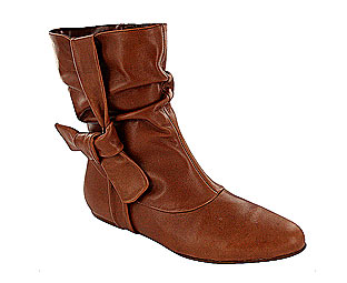 Delightful Side Bow Ankle Boot