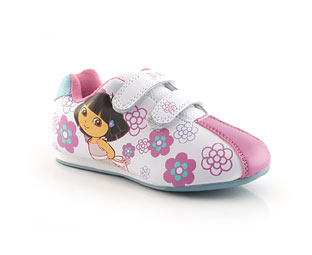Dora Twin Velcro Trainer - Infant