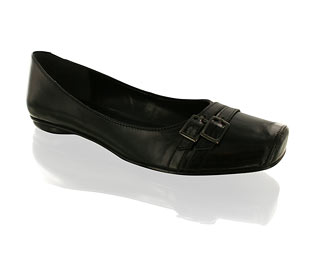 Barratts Essential Casual Shoe With Twin Buckle Detail