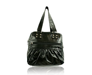 Barratts Essential Shoulder Bag With Ruched Detail