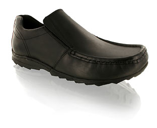 Barratts Essential Twin Gusset Moccasin Shoe