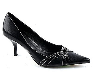 Barratts Fab Court Shoe With Contrast Stitch Detail