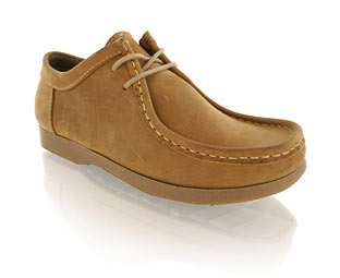 Barratts Fabulous Leather Lace Up Casual Shoe