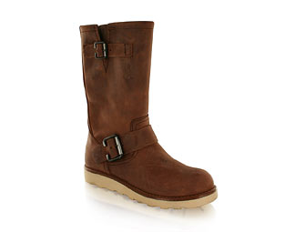 Barratts Fabulous Worker Style Boot With Buckle Trim