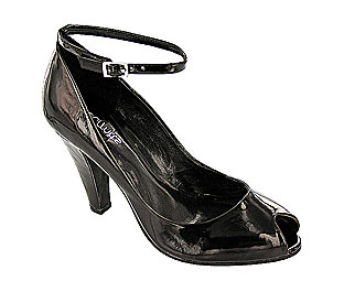 Barratts Gorgeous High Heel Peep Toe with Ankle Strap