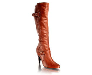 Barratts Gorgeous Knee High Boot With Buckle Trim - Size 1-2