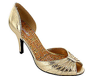 Barratts Gorgeous Metallic Two Part Sandal- Sizes 1-2
