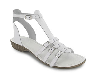 Barratts Leather Gladiator Sandal - Junior