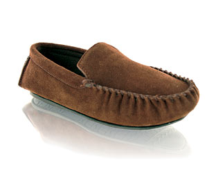Barratts Mens Moccasin Slipper