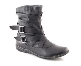 Barratts Pull On Ankle Boot With Buckle Trim