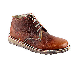 Barratts Simple Leather Casual Lace Up Boot