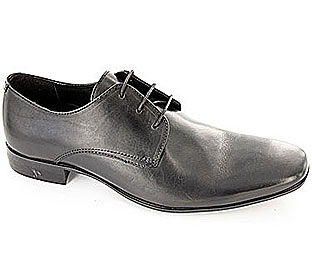 Barratts Stylish Formal Lace Shoe with Square Toe