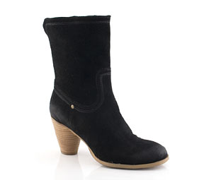 Barratts Suede Western Style Ankle Boot
