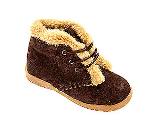 Sweet Lace Up Suede Ankle Boot - Nursery
