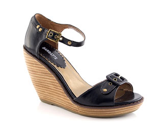 Barratts Two Part Wedge Sandal - Size 10