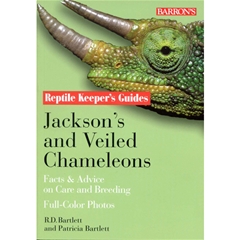 Barrons Reptile Keeperand#39;s Guide to Jacksonand39;s and Veiled Chameleons (Book)