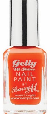Barry M Cosmetics Gelly Hi Shine Satsuma 10ml