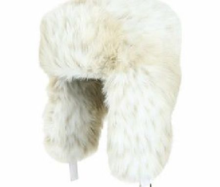 Unisex Barts Fur Bomber Hat. Snowleopard