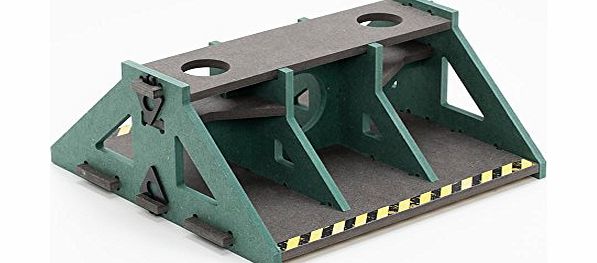 Base Ace 3D Play Platform Kit 1 Black-Green, Mini Figure Adventures