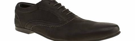 Base London Black Galaxy Oxford Shoes