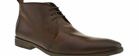 Base London Brown Spice Derby Shoes