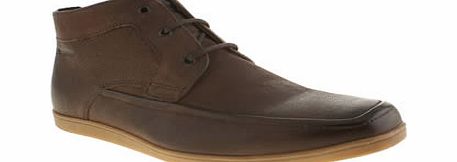 Base London Brown Weekend Chukka Boots