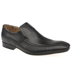 Base London Male Ace Layer Tram Leather Upper in Black, Tan