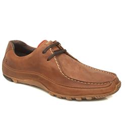 Male Arrival Apron Leather Upper in Tan
