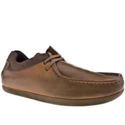 Male Base Format Trapper Leather Upper in Tan