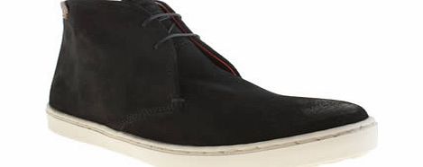 Base London Navy National Mid Boots