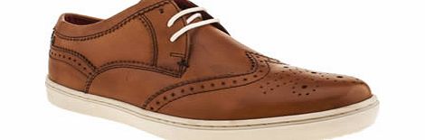 Base London Tan National Wing Cup Shoes
