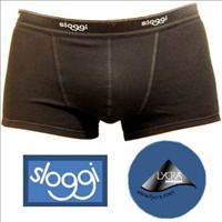 Basic Black Boxer Shorts by Sloggi