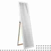 BASIC Cheval Mirror - Ivory Effect