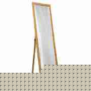 BASIC Cheval Mirror - Oak effect