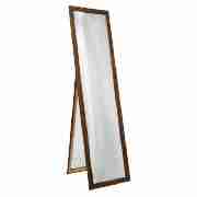 BASIC Cheval Mirror - Walnut Effect