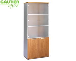 BASIC cupboard with glass doors