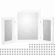 Desk Mirror - Ivory effect