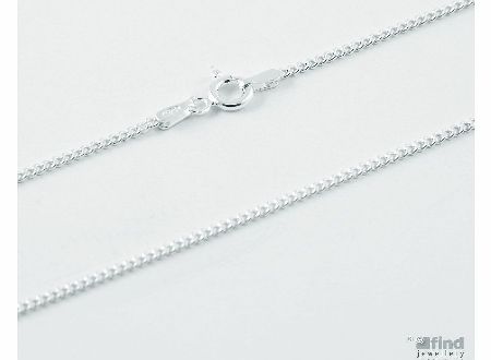 Basics Sterling Silver 18 inch Curb Chain