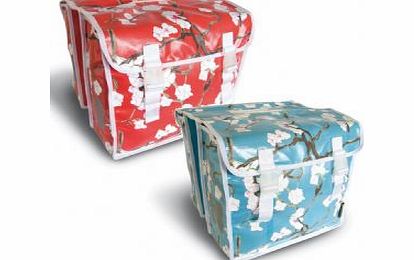 Basil Blossom Twig Hip Double Pannier Bike Bag 35l