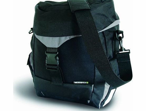 Basil Sports Single Bag Water Repellent Black 19L