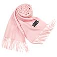 Basile Extra-Soft Solid Cashmere Long Scarf