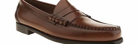 bass Brown Larson Moccasin Penny Shoes