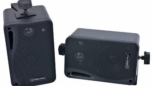 Bass Face SPLBOX.1 200W 3-Way Mini Box Pod Speakers